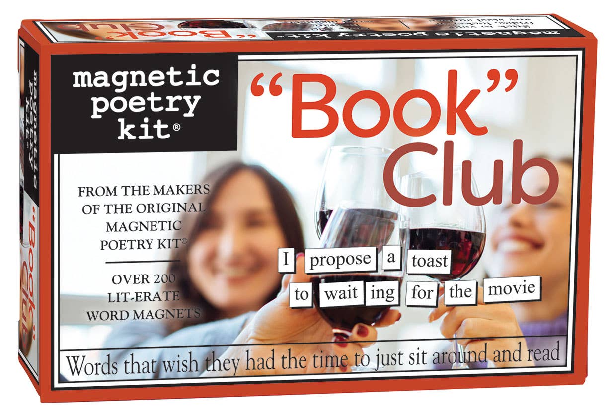 "'Book' Club" Magnetic Poetry Kit