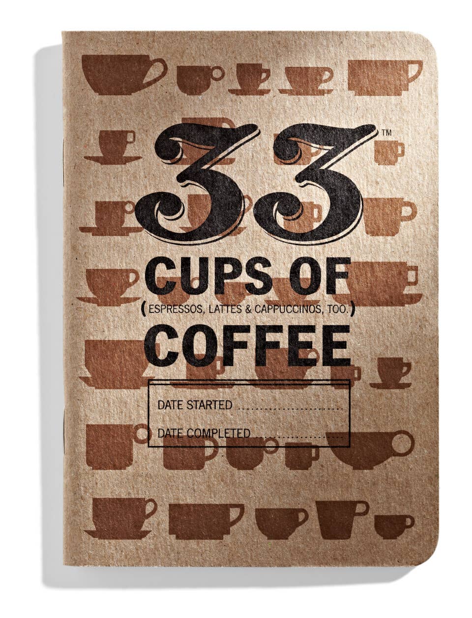 "33 Cups Of Coffee" Tasting Notebook