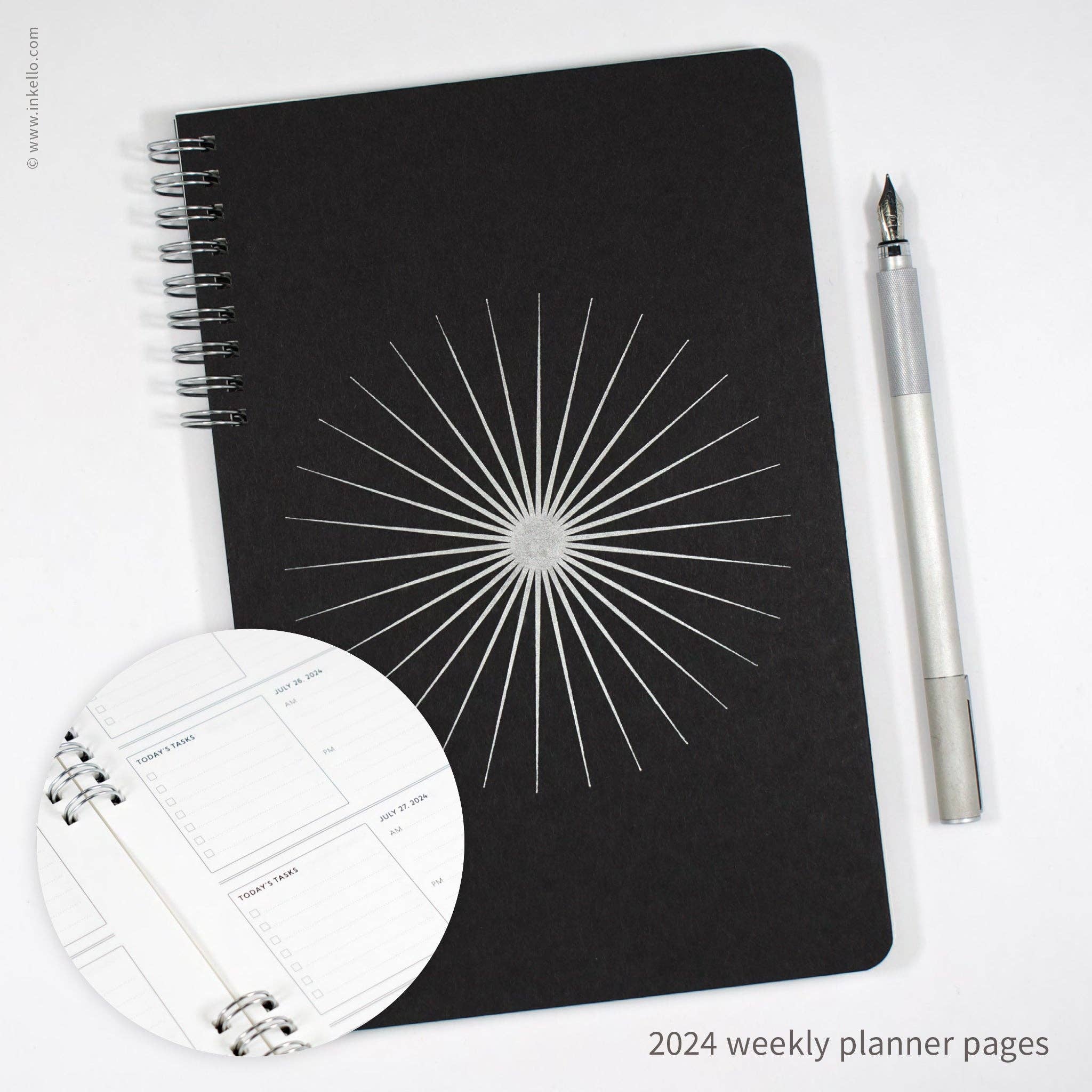 2024 Dated Weekly Planner - “Big Burst”