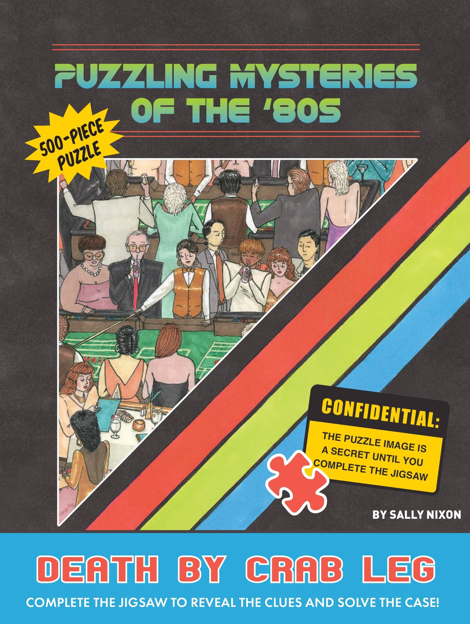 "Mysteries of the 80s: Death by Crab Leg" Puzzle (500 Piece)