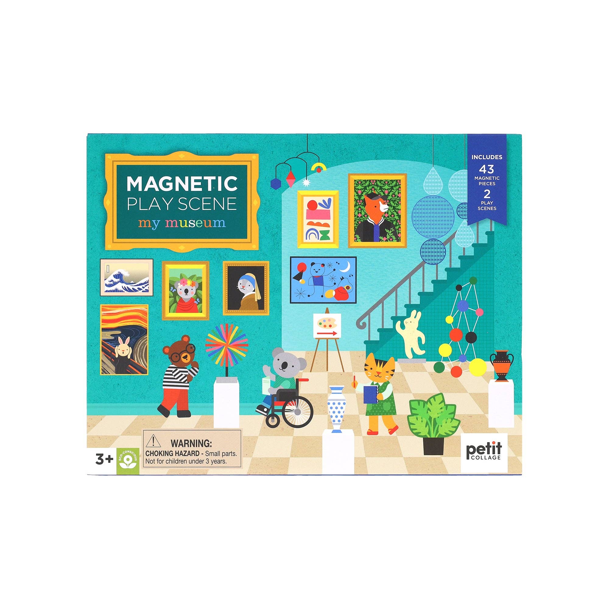 My Museum: Magnetic Play Scene