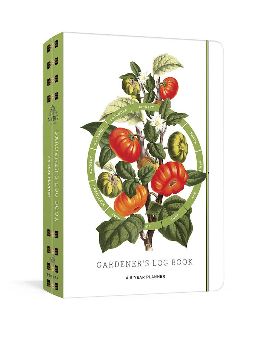 Gardener's Log Book: A 5-Year Planner by The New York Botanical Garden