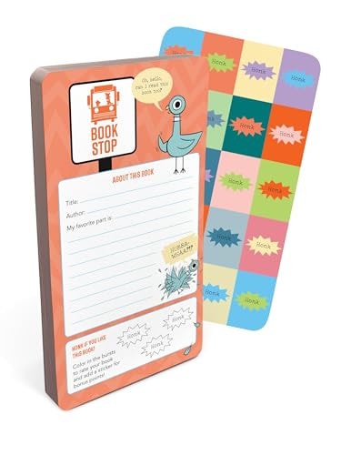 Book Stop Bookmarks (the Pigeon) - Knock Knock Cover Image