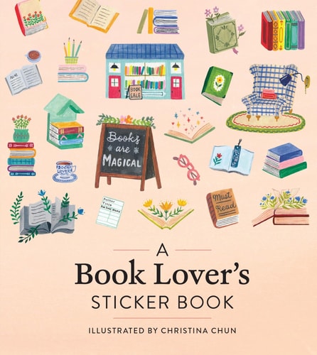 Book Lover's Sticker Book - Workman Publishing Cover Image