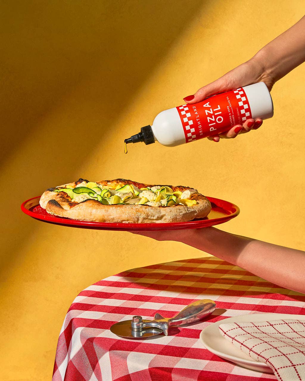 Brightland Pizza Oil (Jalapeño & Herb Flavored Olive Oil) – More