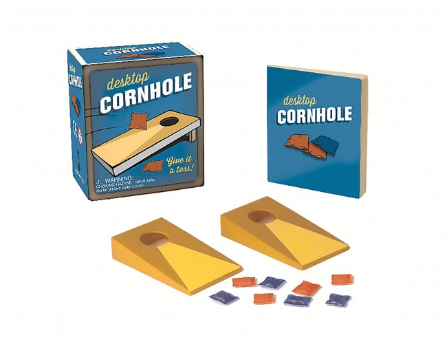 Desktop Cornhole: Give It a Toss! - Running Press Cover Image