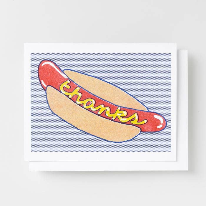 "Thanks Frank" Risograph Card