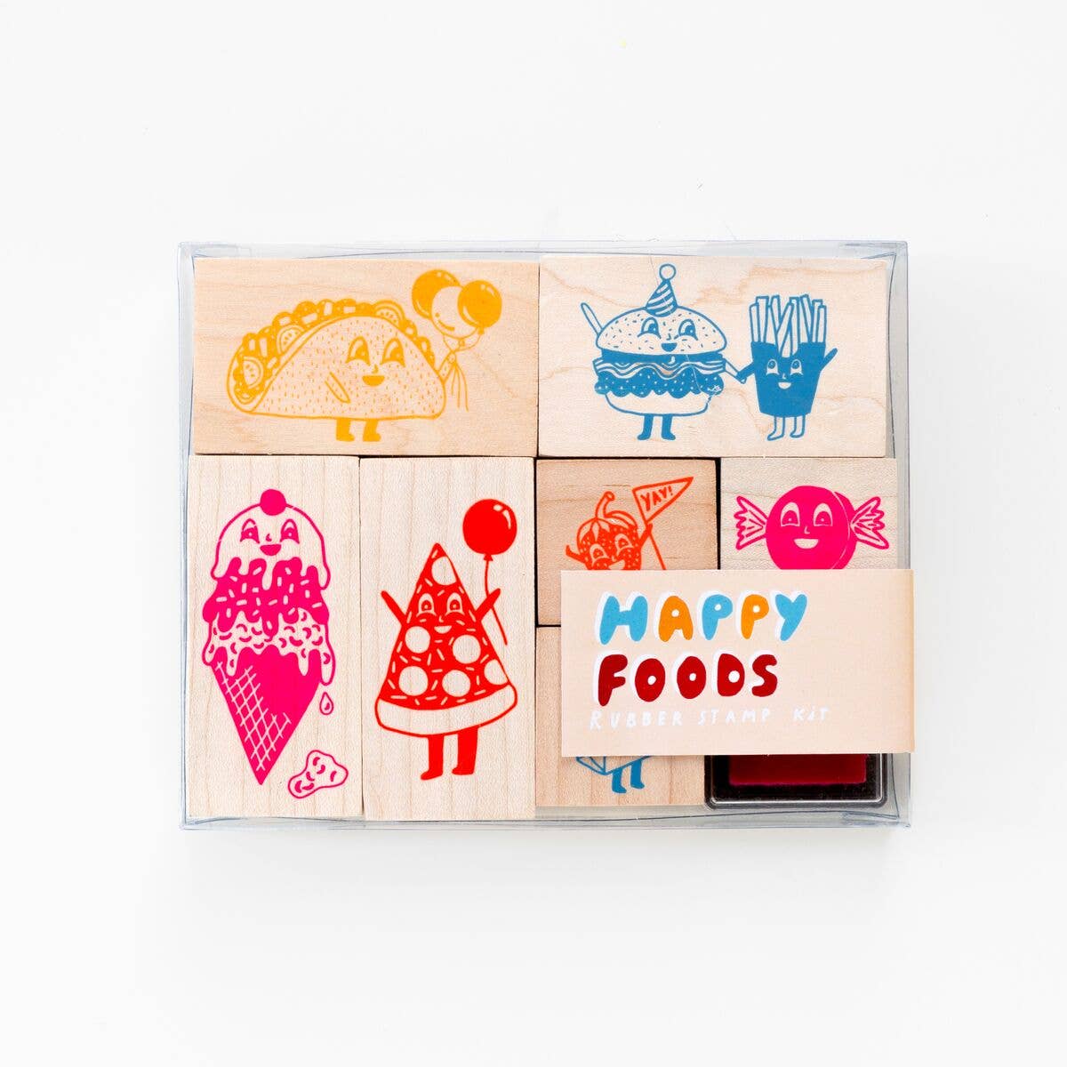 "Happy Foods" Stamp Kit