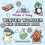 Winter Wonder Mini Coloring Book - Carradice, Gaynor Cover Image