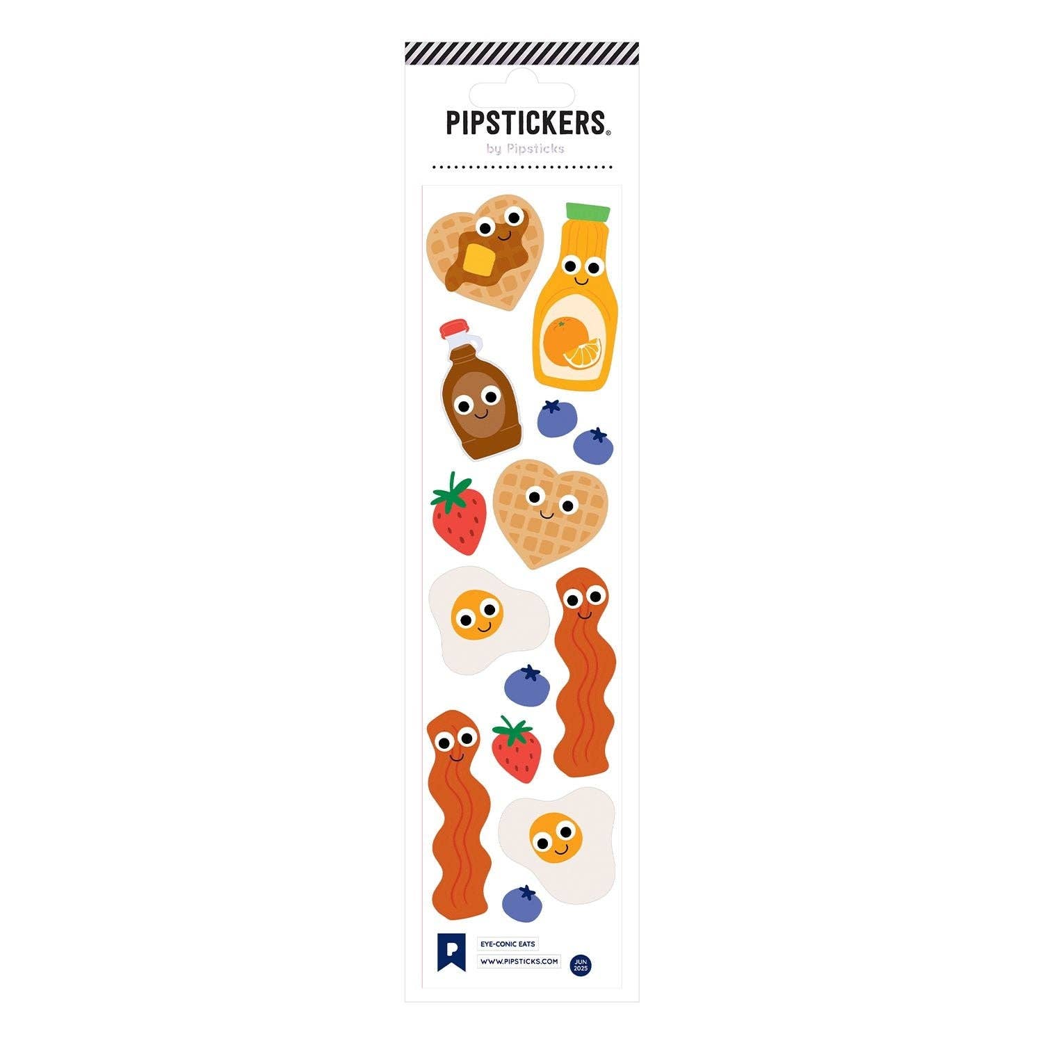 "Eye-conic Eats" Googly Eyed Stickers