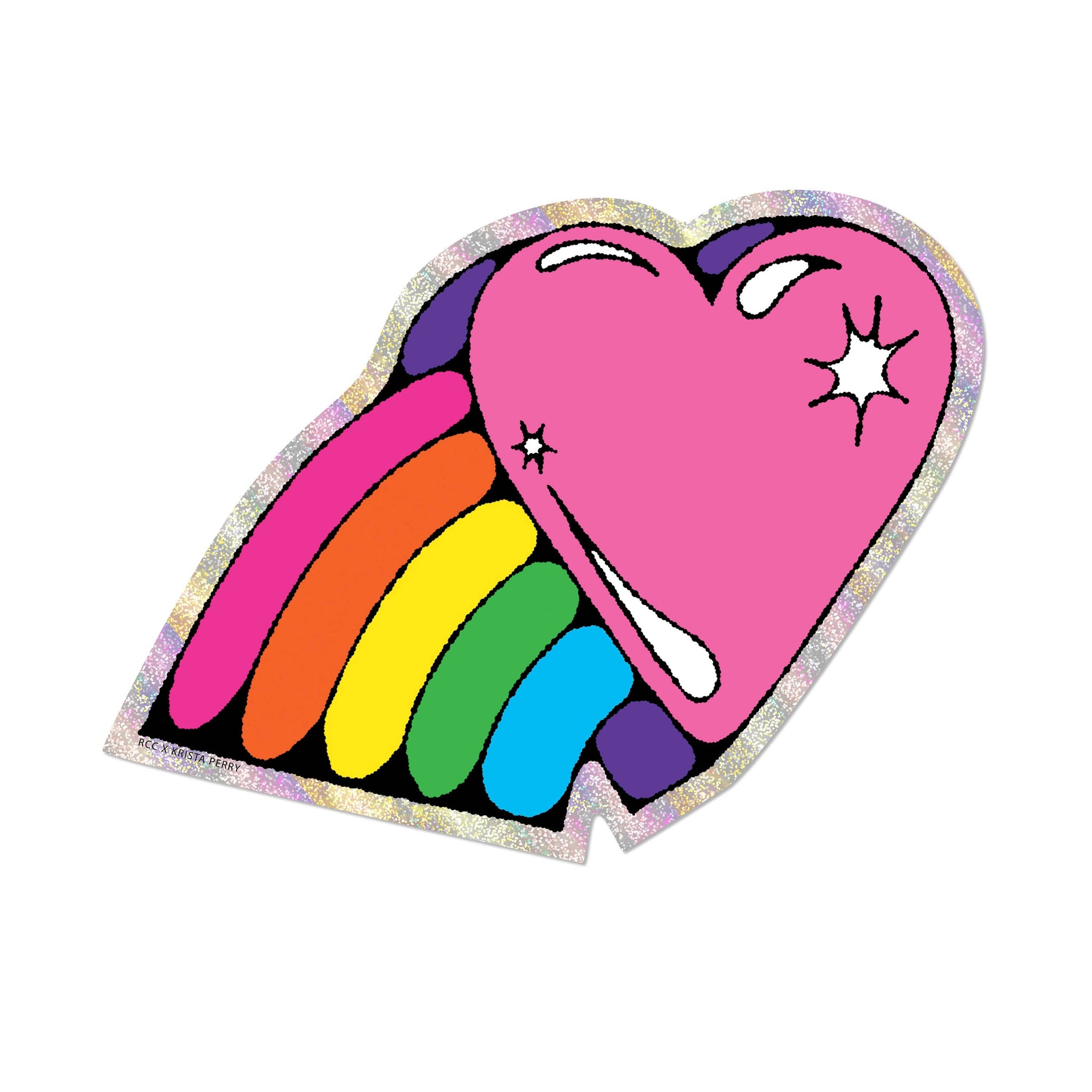 "Rainbow Heart" Sticker