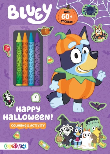 Bluey Colortivity: Happy Halloween! - Baranowski, Grace Cover Image