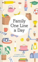 Family One Line a Day: A Three-Year Memory Journal - Chronicle Books Cover Image