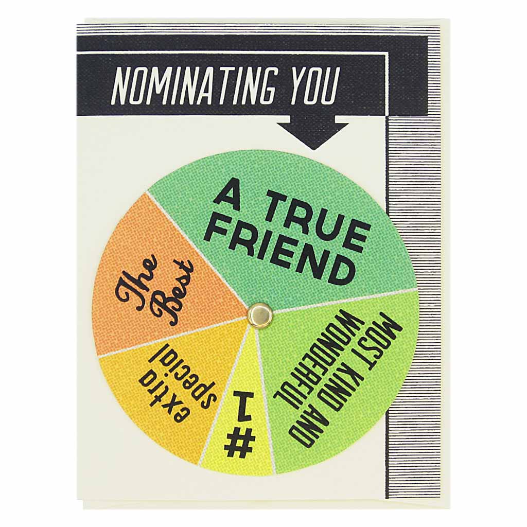 "Nominating You" Greeting Card
