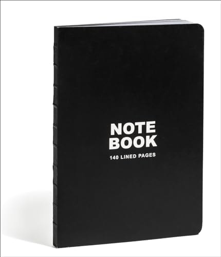 Teneues - Notebook Paperback A5 - 140 Lined Pages with Lay Flat Binding, Classic Black: A5 Notebook - Publishing, Teneues Cover Image