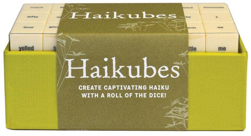 Haikubes: Create Captivating Haikus with a Roll of the Dice!