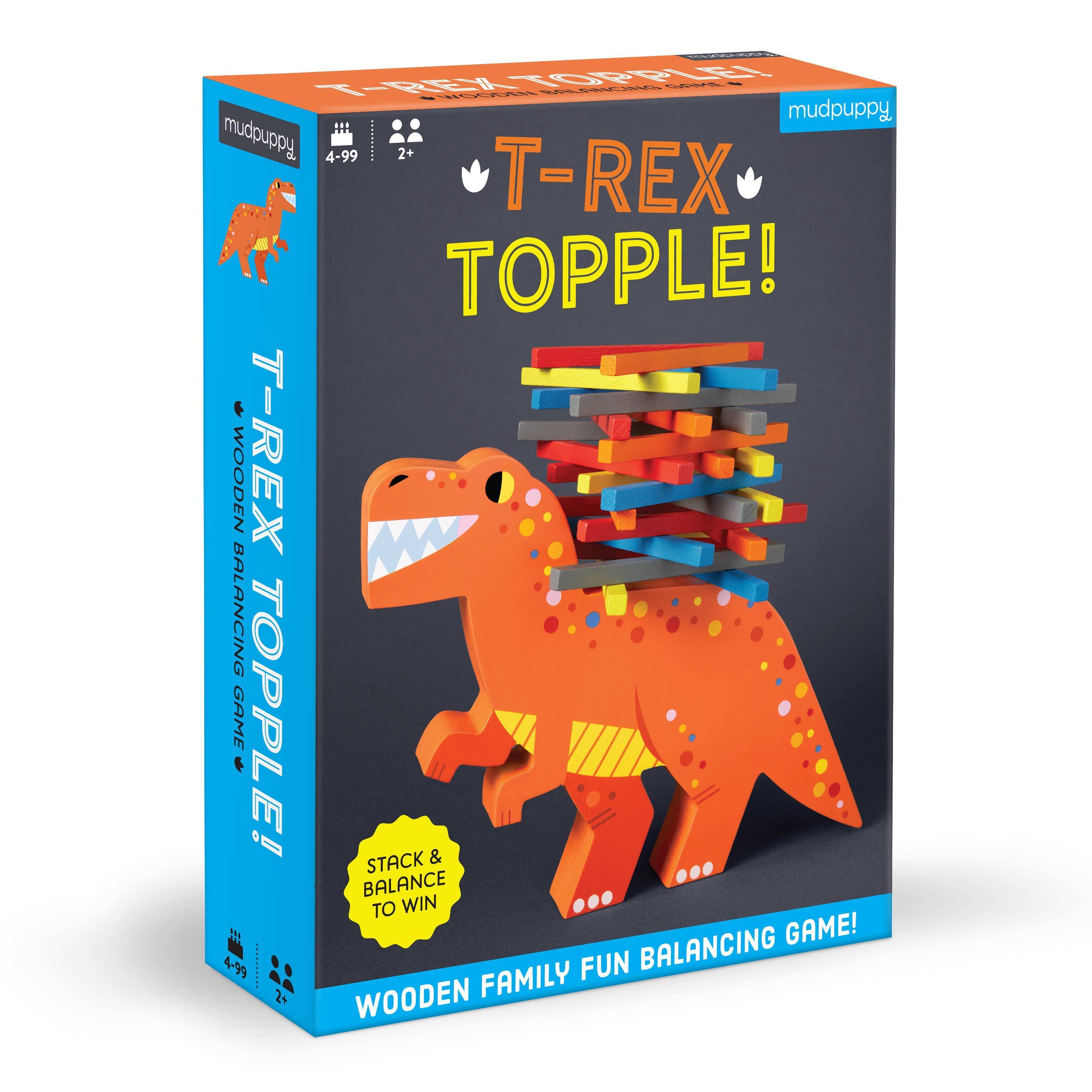 T-Rex Topple! Balancing Game – More Than Words