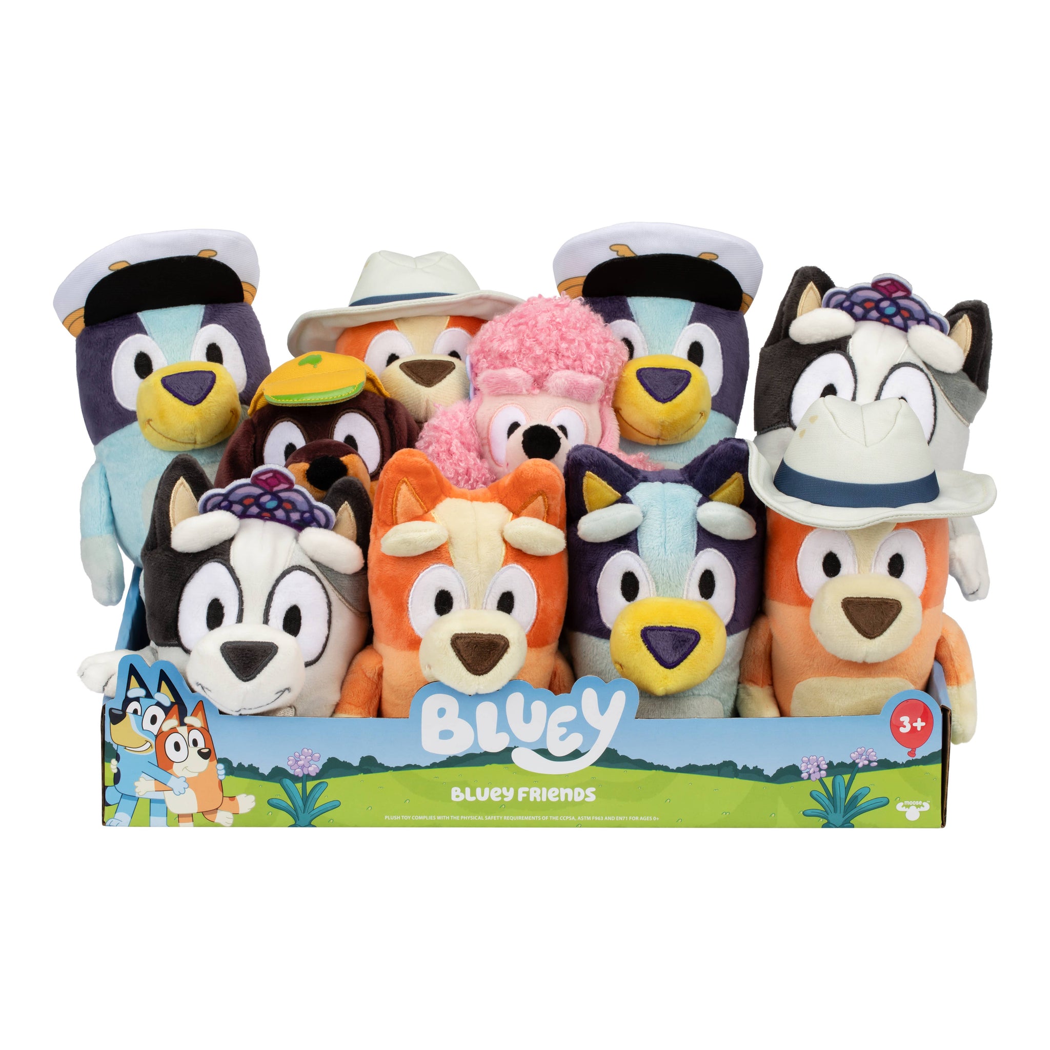 Bluey Friends: Mini Plush Toys