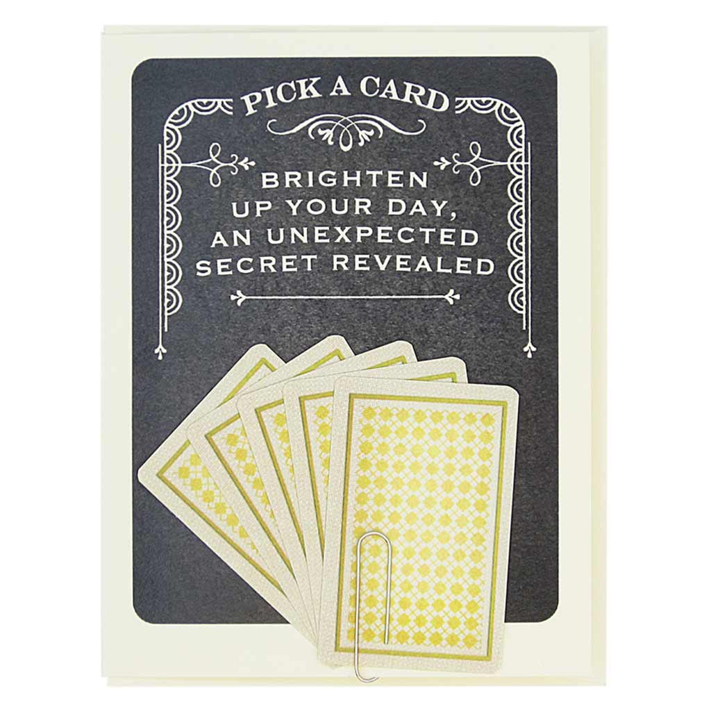 "Brighten Your Day Fortune" Interactive Greeting Card