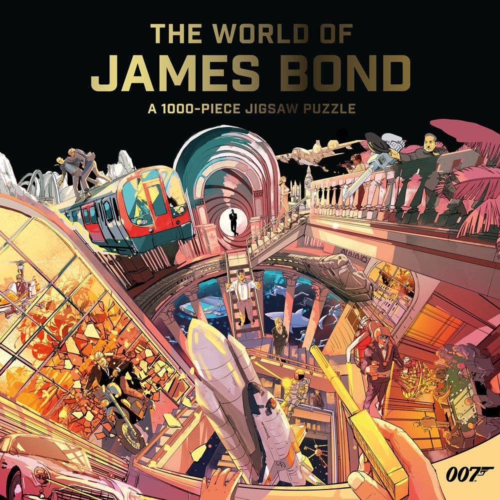 "The World of James Bond" Puzzle (1000 Piece)