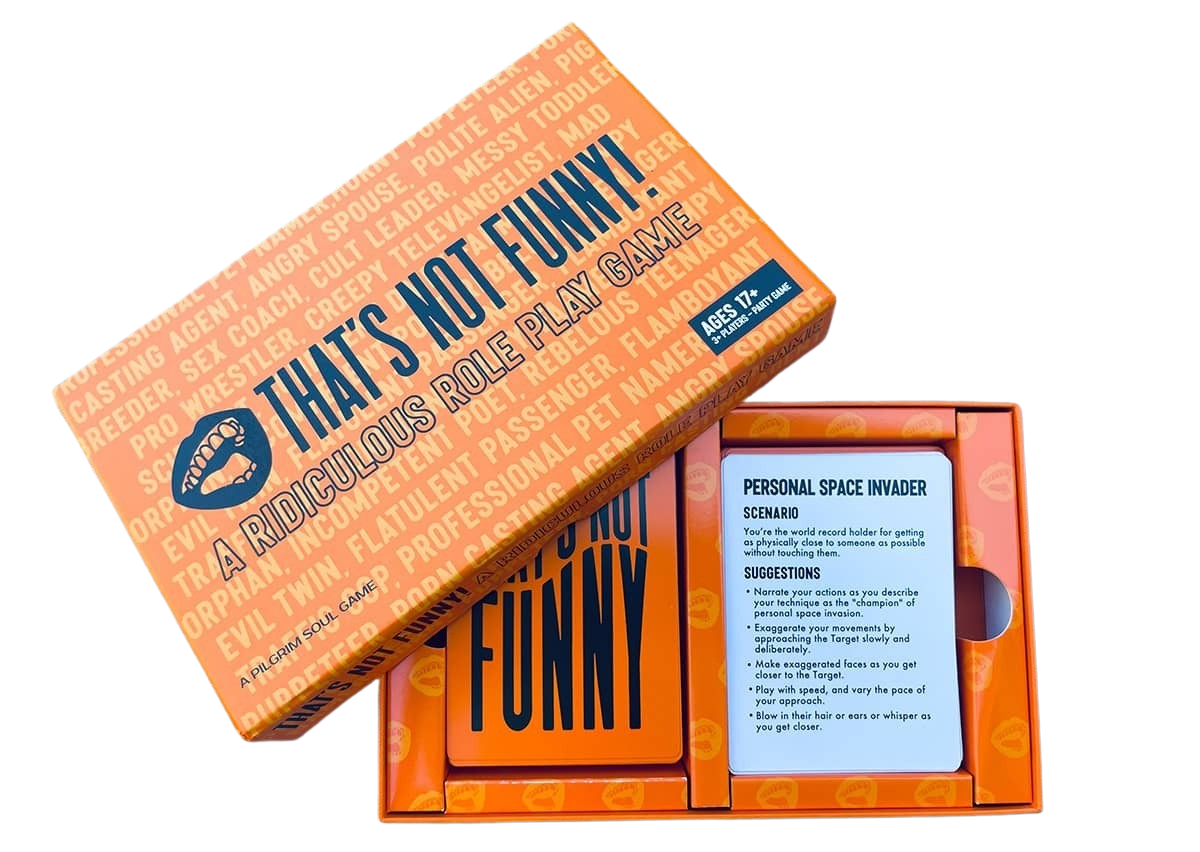 THAT'S NOT FUNNY: A Party Game For People Who Love To Laugh