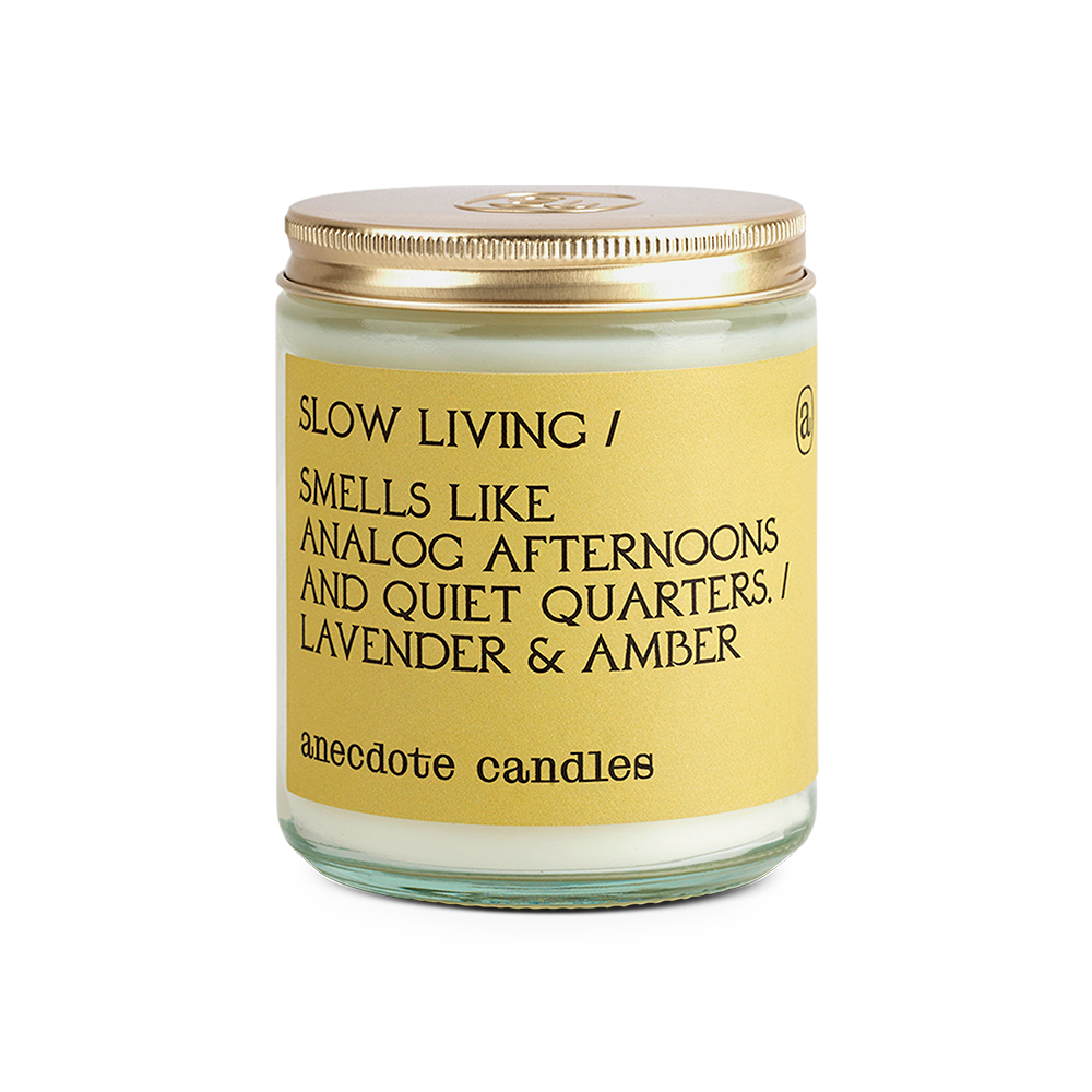 Slow Living (Lavender & Amber) Candle