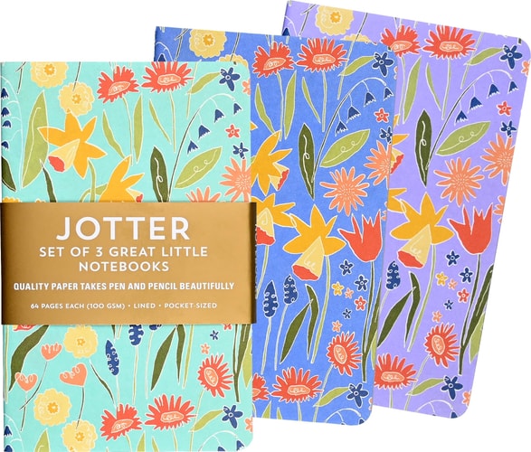 Daffodils Jotter Notebooks (Set of 3) - Not Available Cover Image