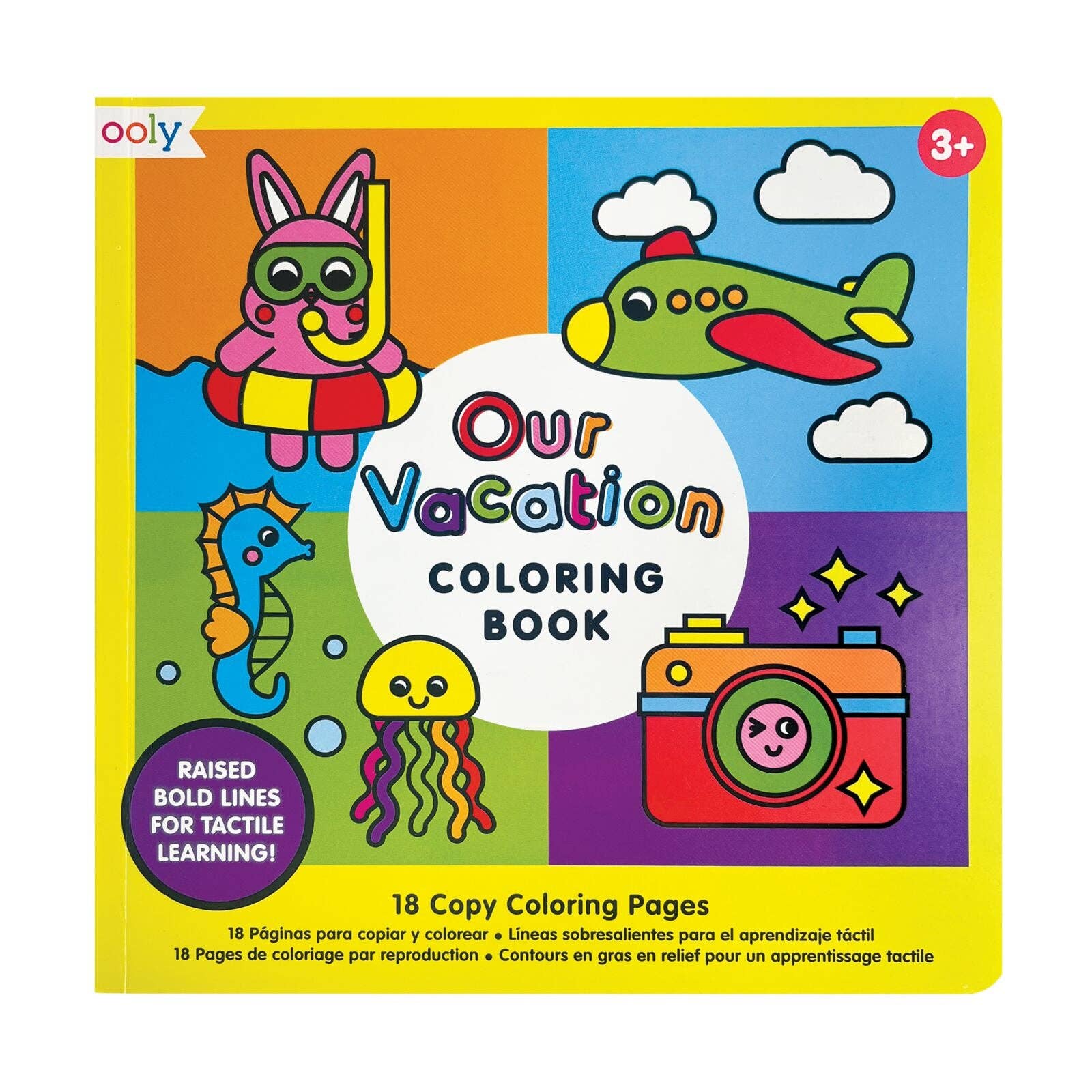 "Our Vacation" Copy Coloring Book
