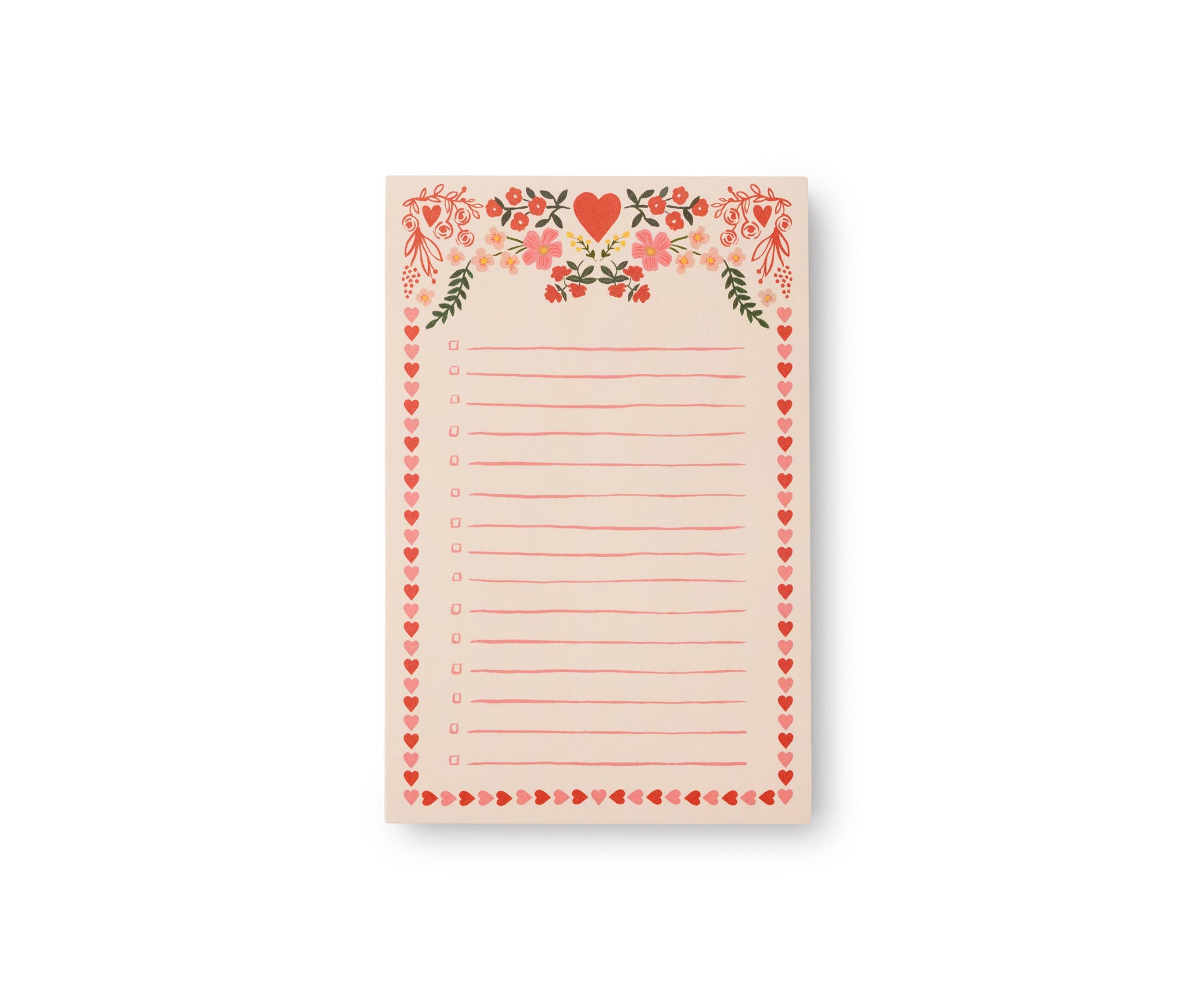 "Juliet" Checklist Notepad