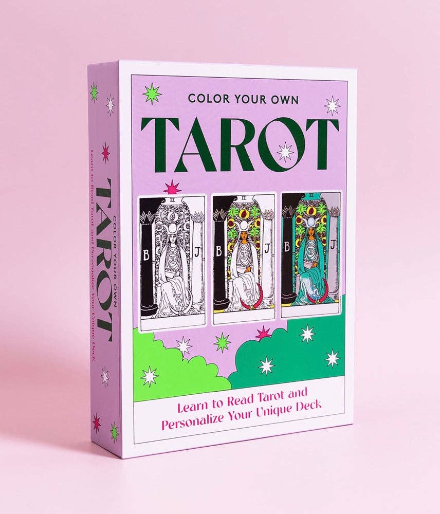 Color Your Own Tarot: Learn to Read Tarot and Personalise Your Unique Deck