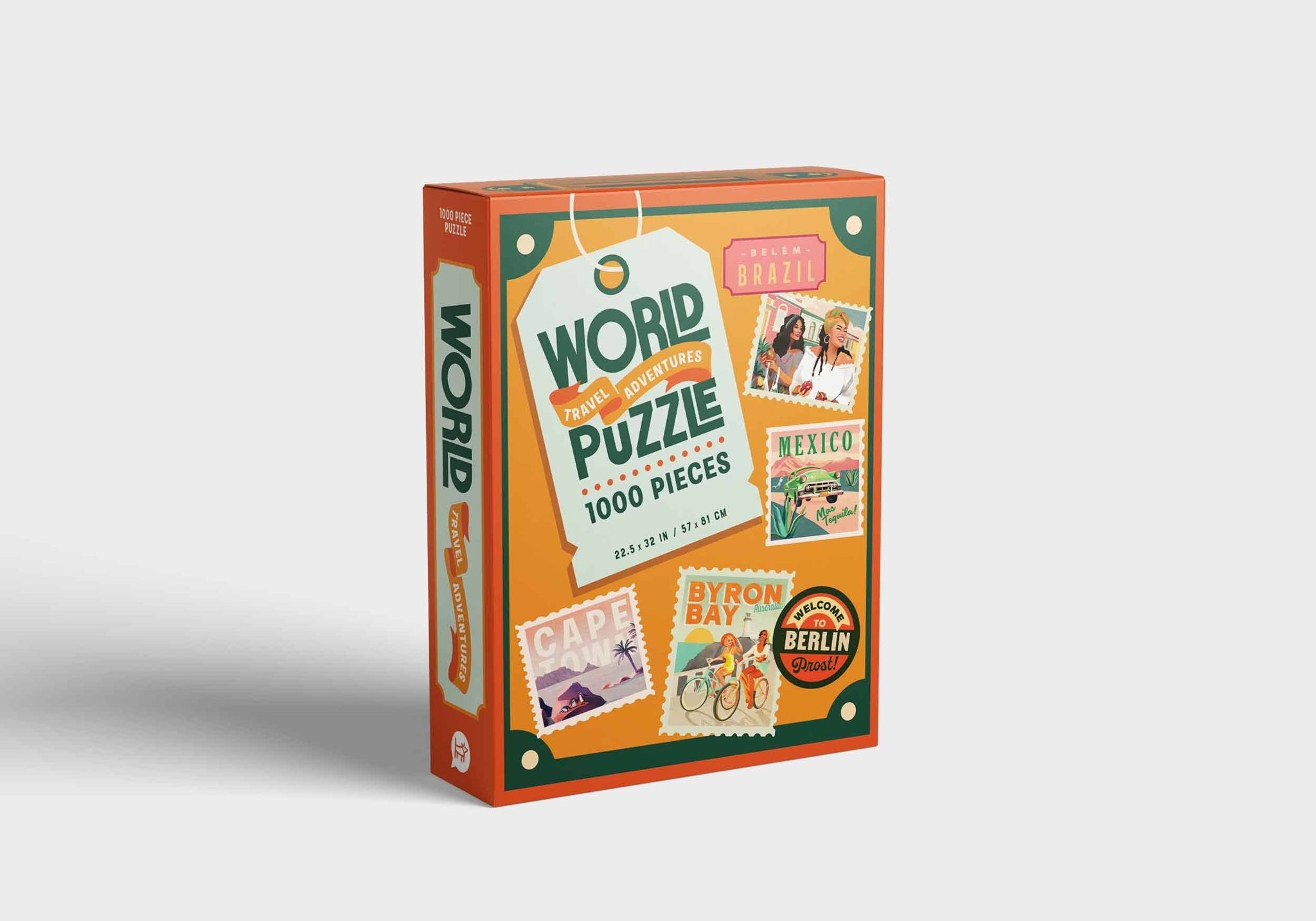 "World Travel Adventures" Puzzle (1000 Piece)