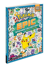 Pokémon Epic Sticker Collection 3rd Edition: From Kanto to Paldea: Over 1,400 Stickers! - Pikachu Press Cover Image