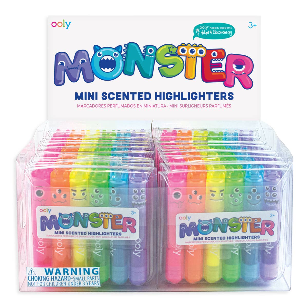 Mini Monster: Scented Highlighter Markers (Set of 6)