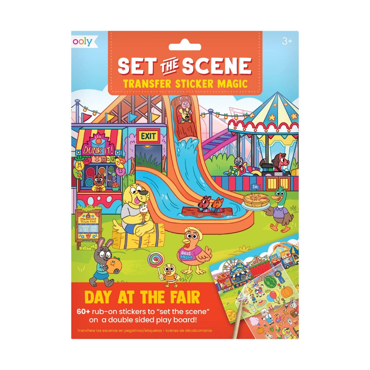 Day at the Fair! Set The Scene: Transfer Sticker Magic