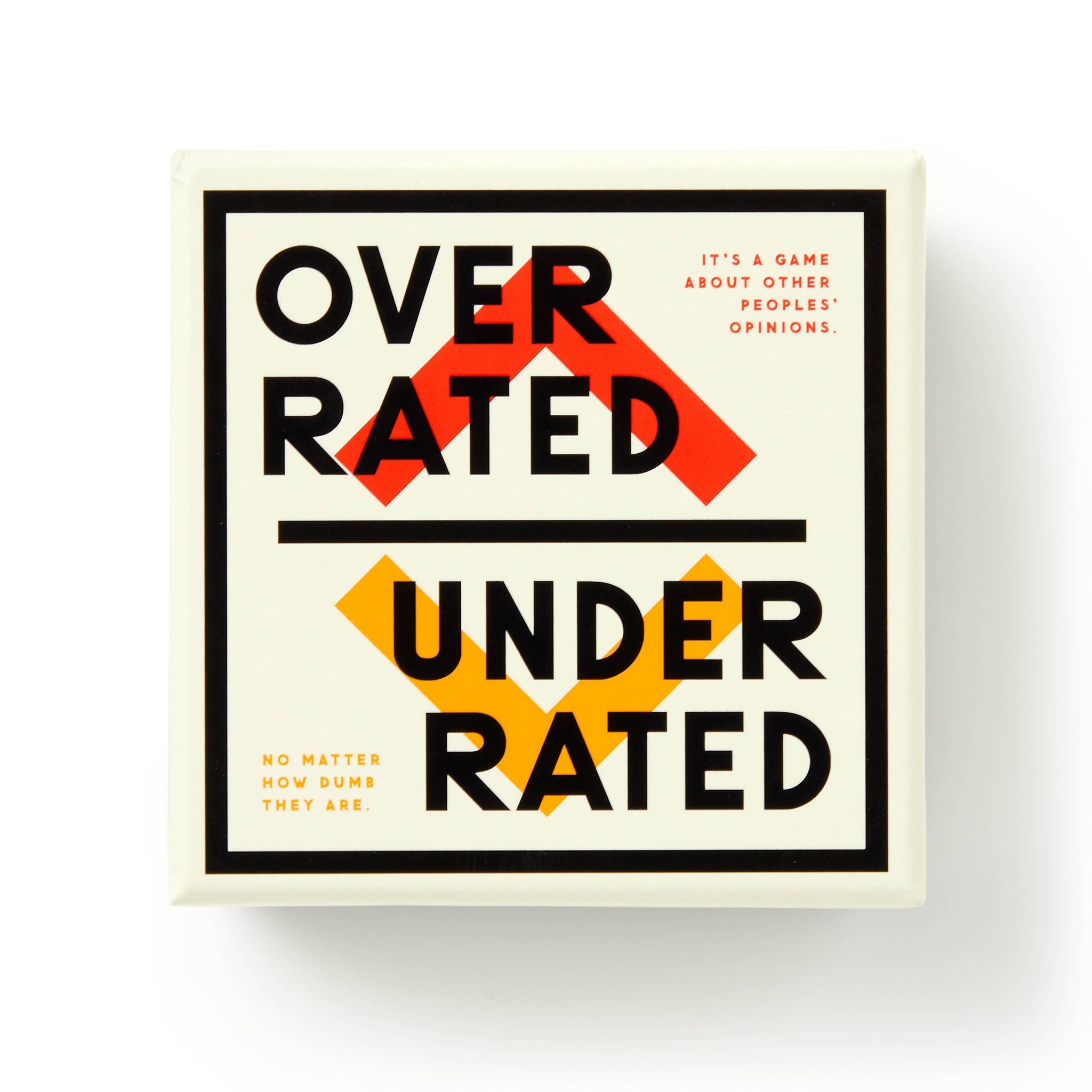 Overrated / Underrated: A Social Game