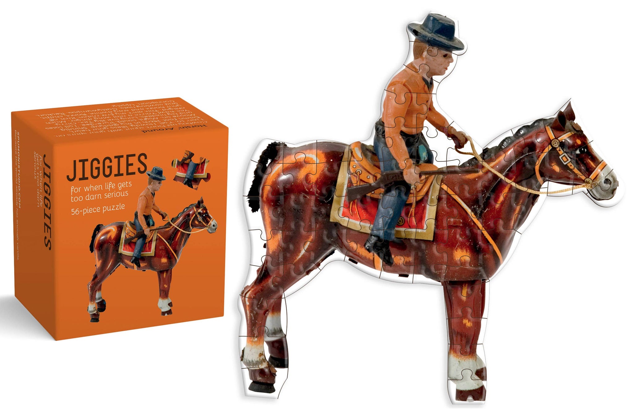 "Horsin' Around" Jiggie Puzzle (56 Piece)
