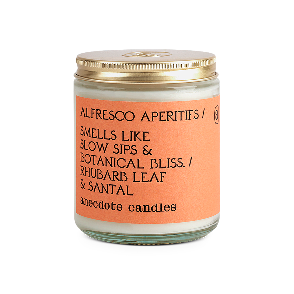 Alfresco Aperitifs (Rhubarb Leaf & Santal) Candle