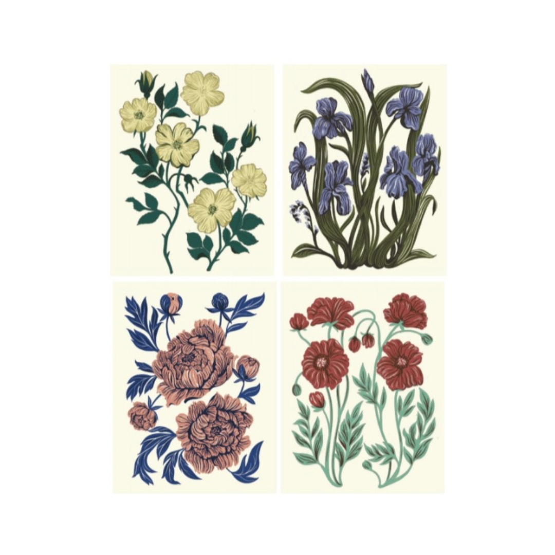 "Intricate Floral" Stationery Set