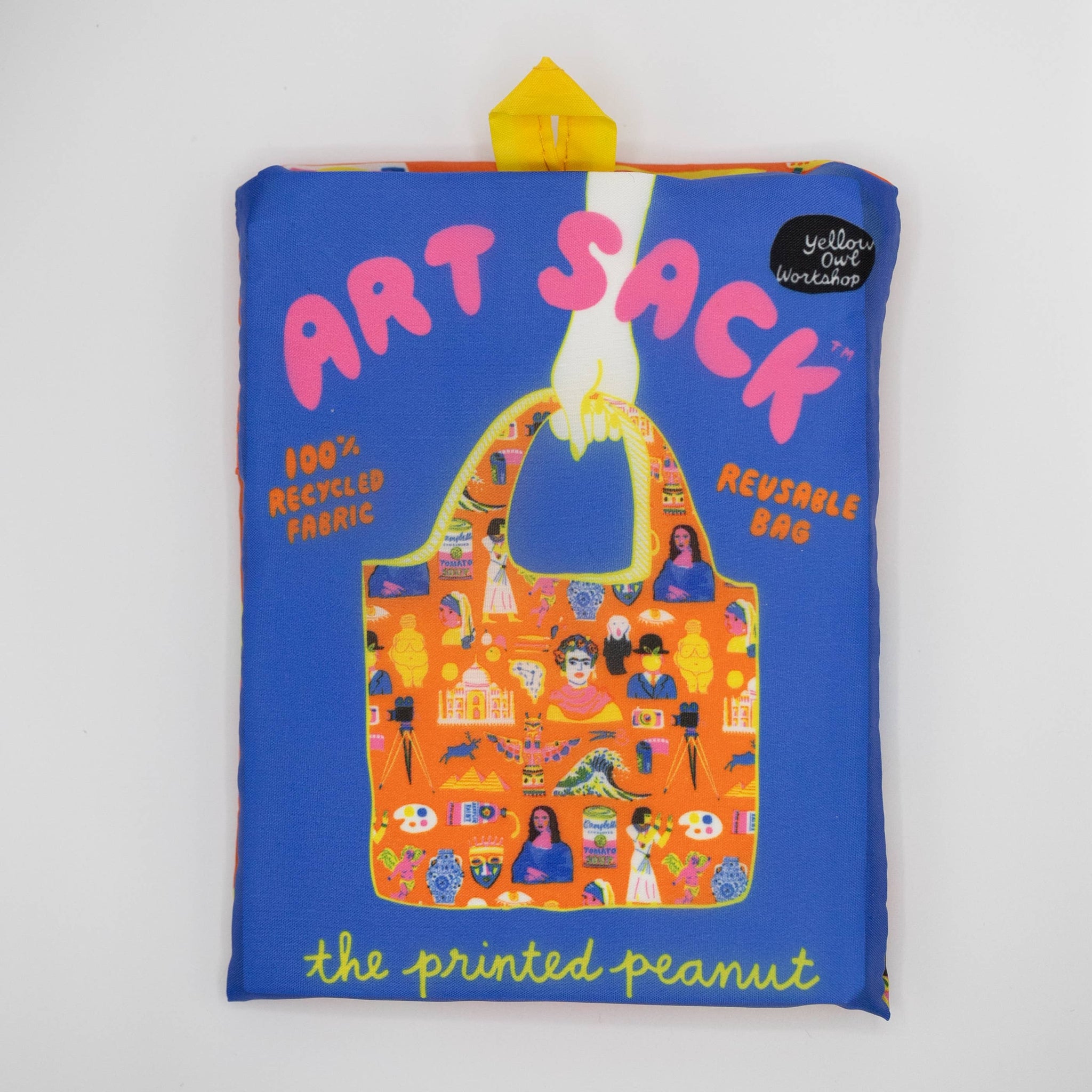 "Art History" Art Sack by Printed Peanut (Reusable Tote Bag)