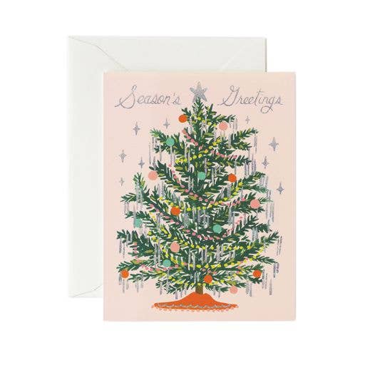"Tinsel Tree" Greeting Card
