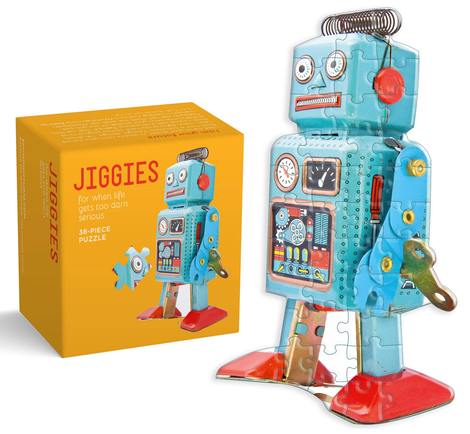 "Robot" Jiggie Puzzle (38 Piece)