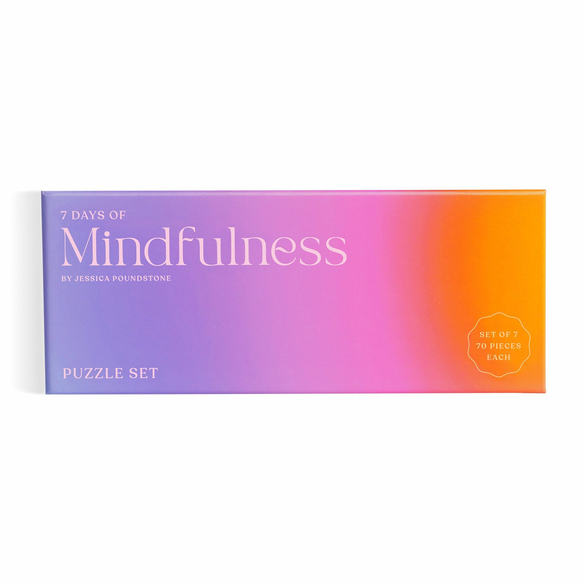 7 Days of Mindfulness by Jessica Poundstone Puzzle Set
