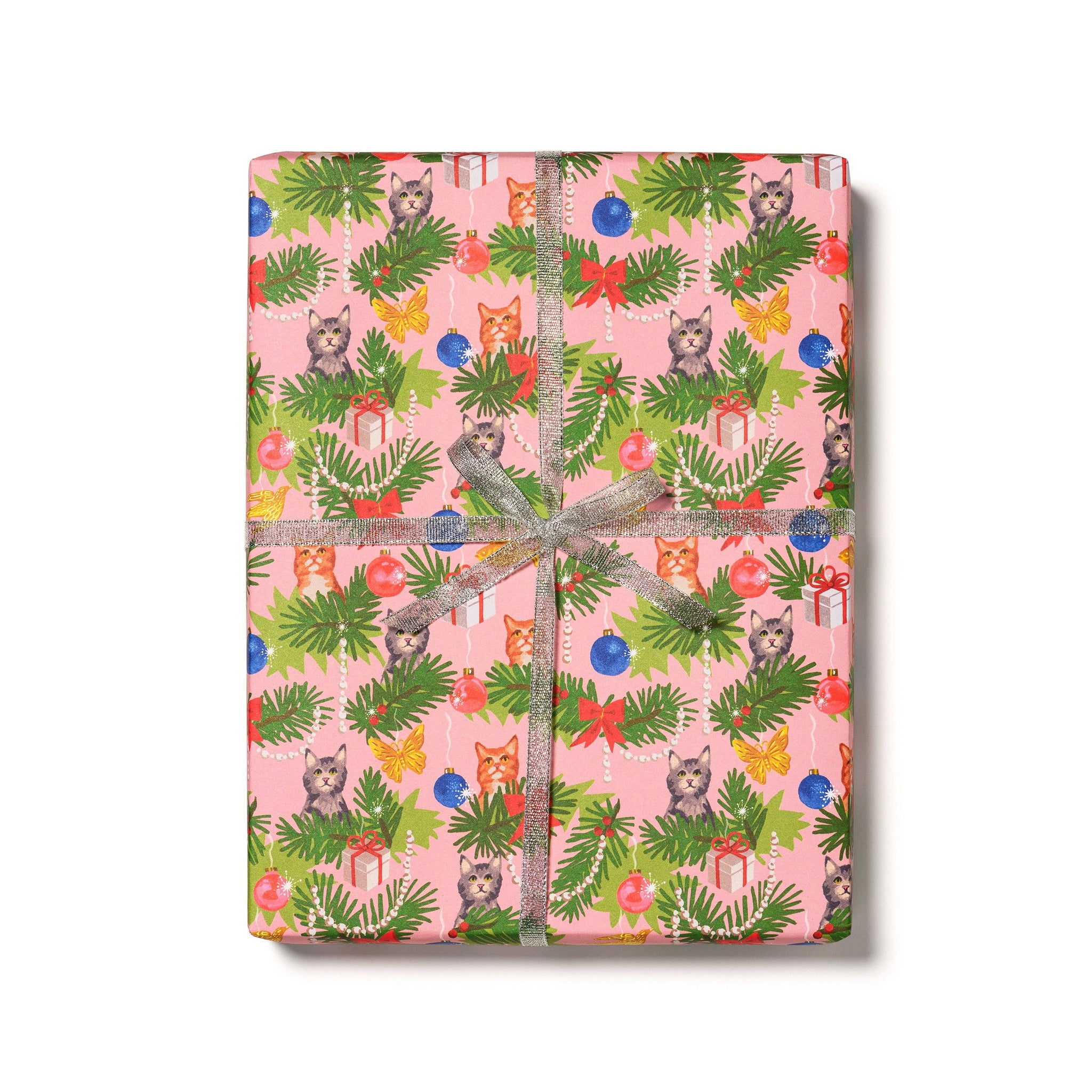 "Meowy Christmas" Holiday Wrapping Paper