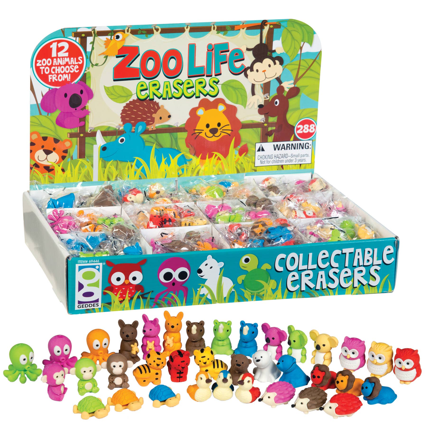 Zoo Life: Collectible Animal Eraser