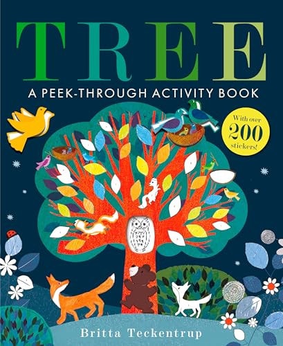 Tree: A Peek-Through Activity Book - Teckentrup, Britta Cover Image