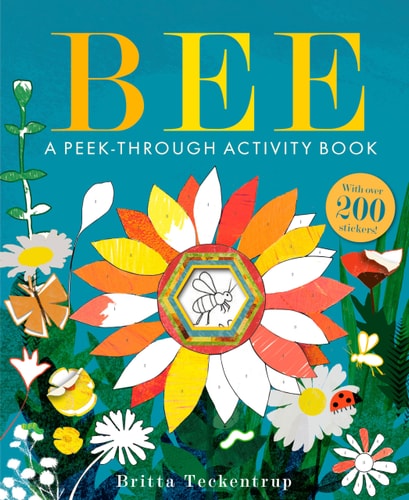 Bee: A Peek-Through Activity Book - Teckentrup, Britta Cover Image
