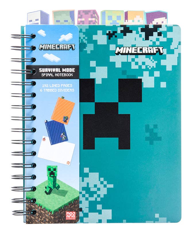 "Minecraft: Survival Mode" Spiral Notebook