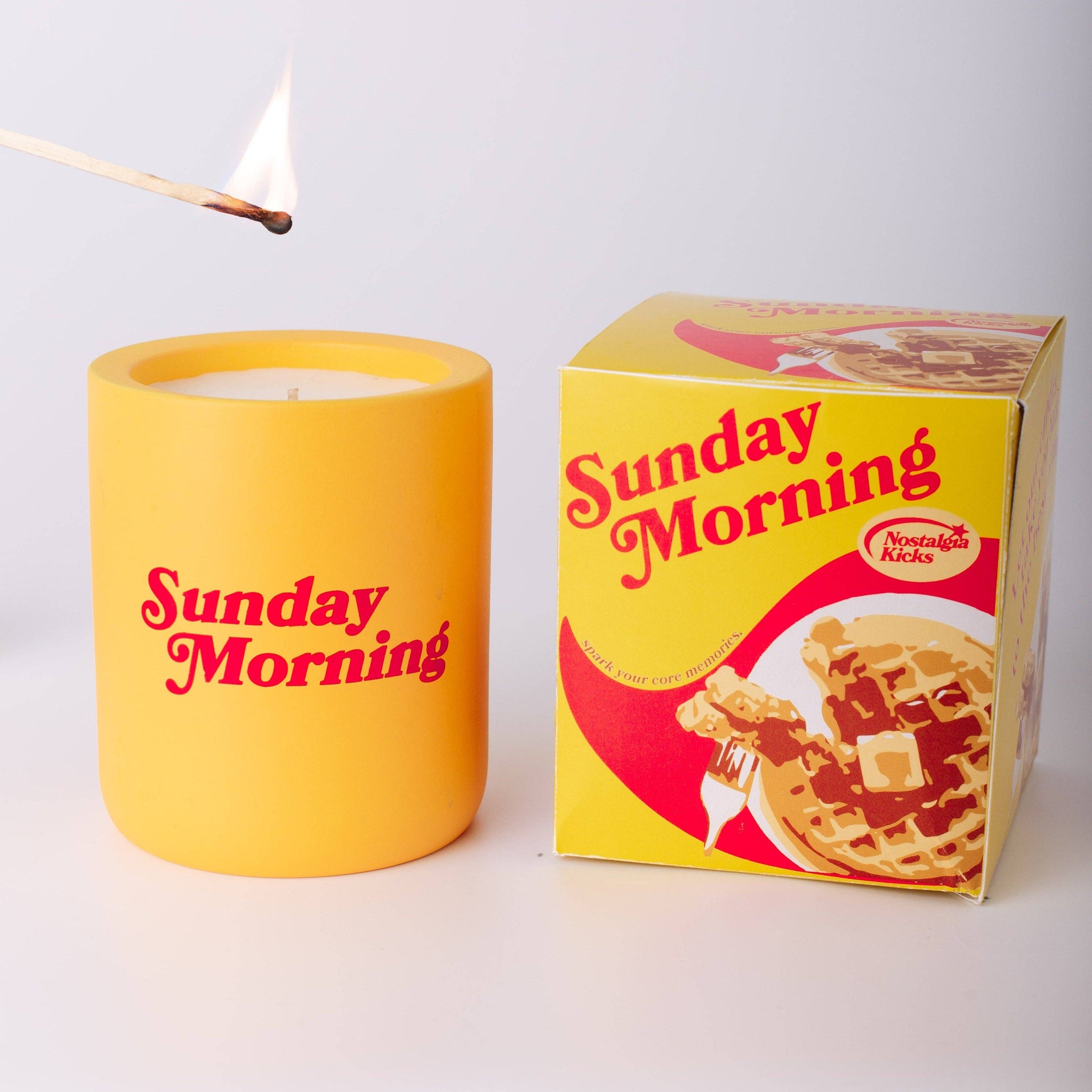 "SUNDAY MORNING" Candle