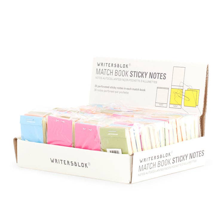 Matchbook Sticky Notes (Set of 4)