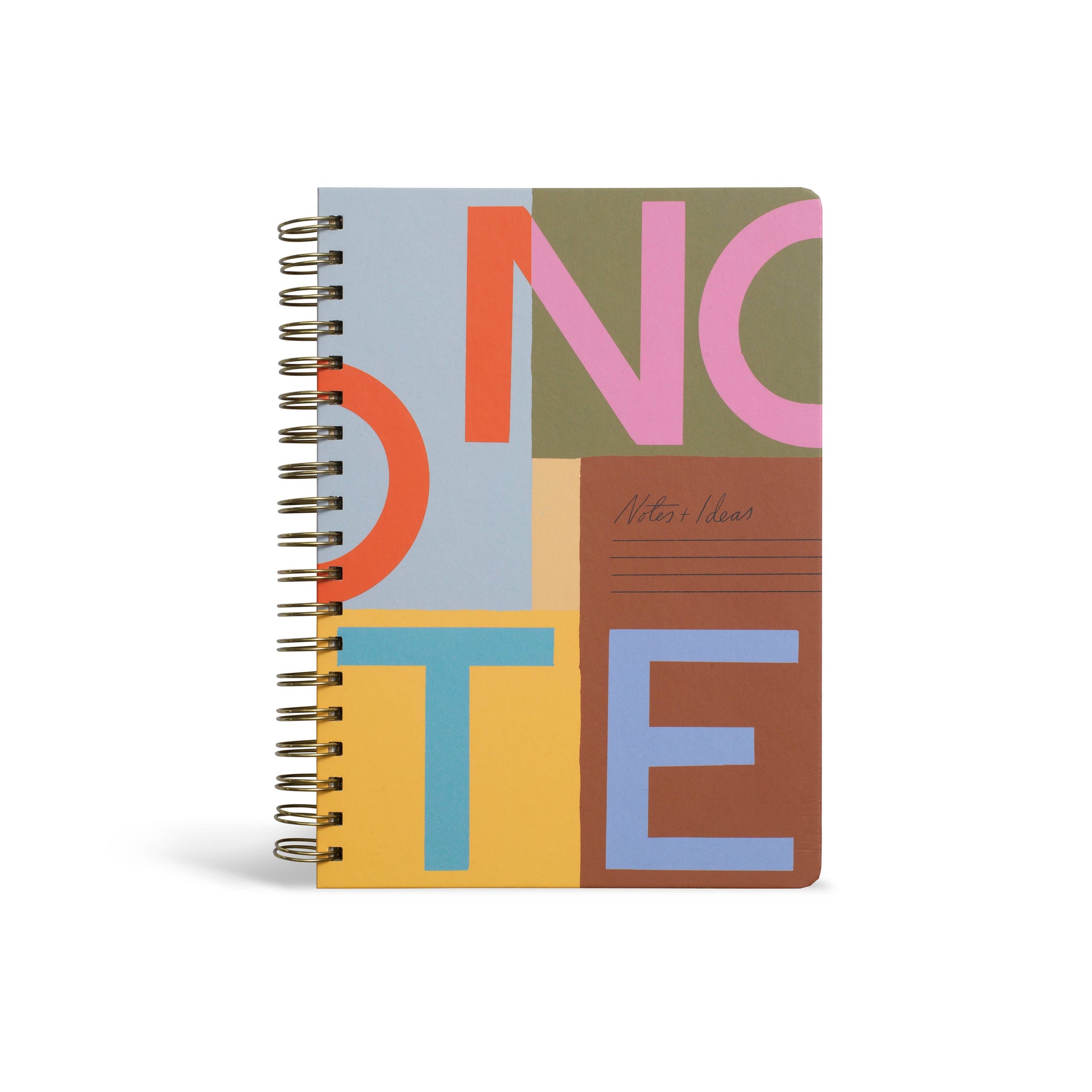 "Notes" Hardcover Spiral Notebook (B5 Lined)